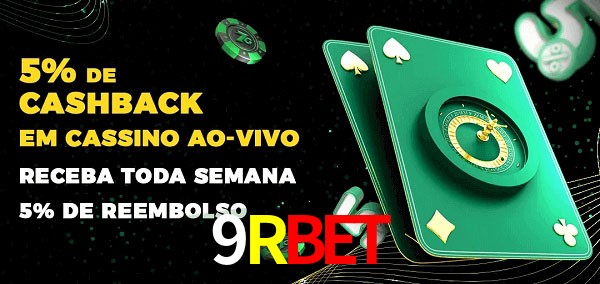 Promoções do cassino ao Vivo 9RBET